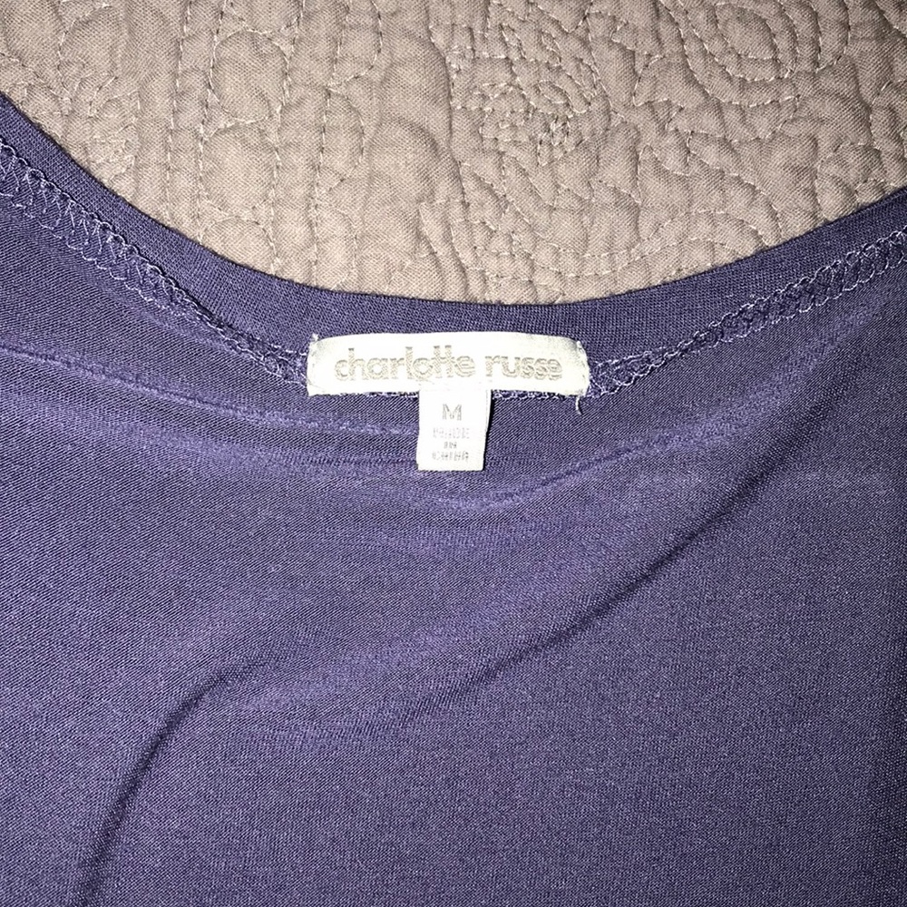 Simple purple/blue tee - Picture 2 of 2